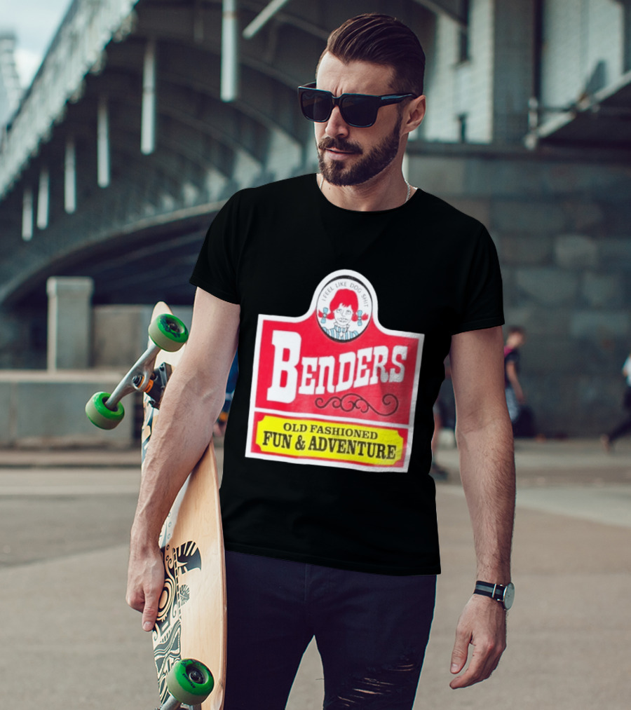 Benders Old Fashioned Fun Adventure I Feel Like Dog T-Shirt