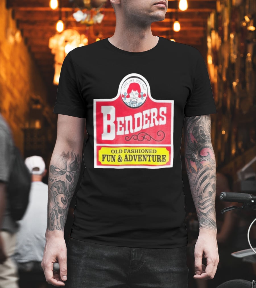 Benders Old Fashioned Fun Adventure I Feel Like Dog T-Shirt