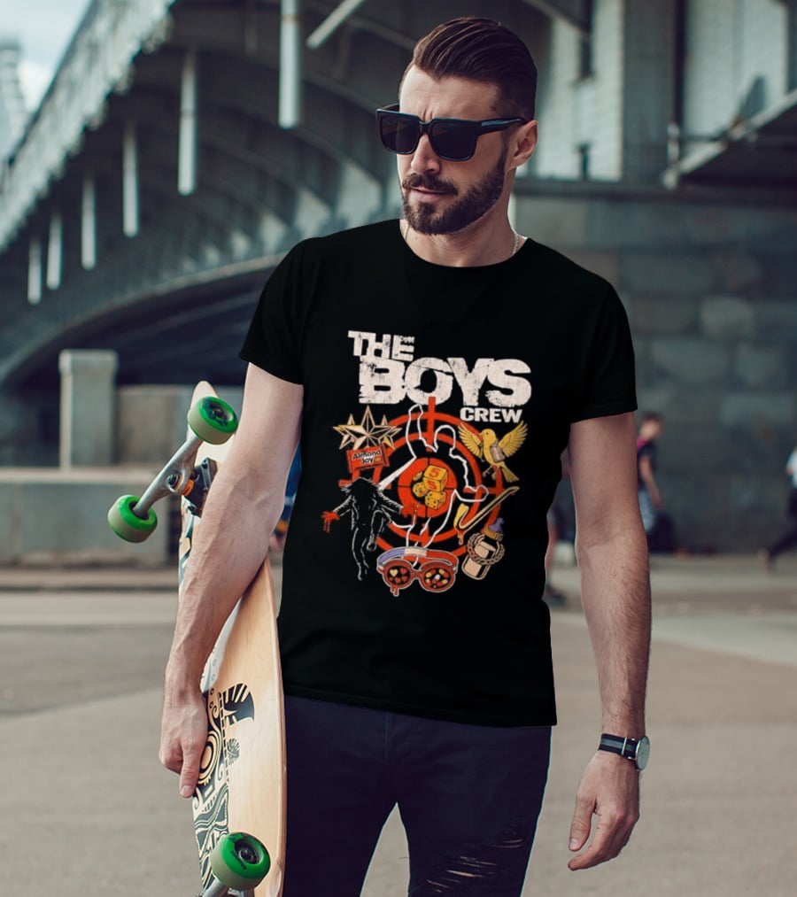 The Boys Crew 2026 Target Symbol With Iconic Superhero T-Shirt