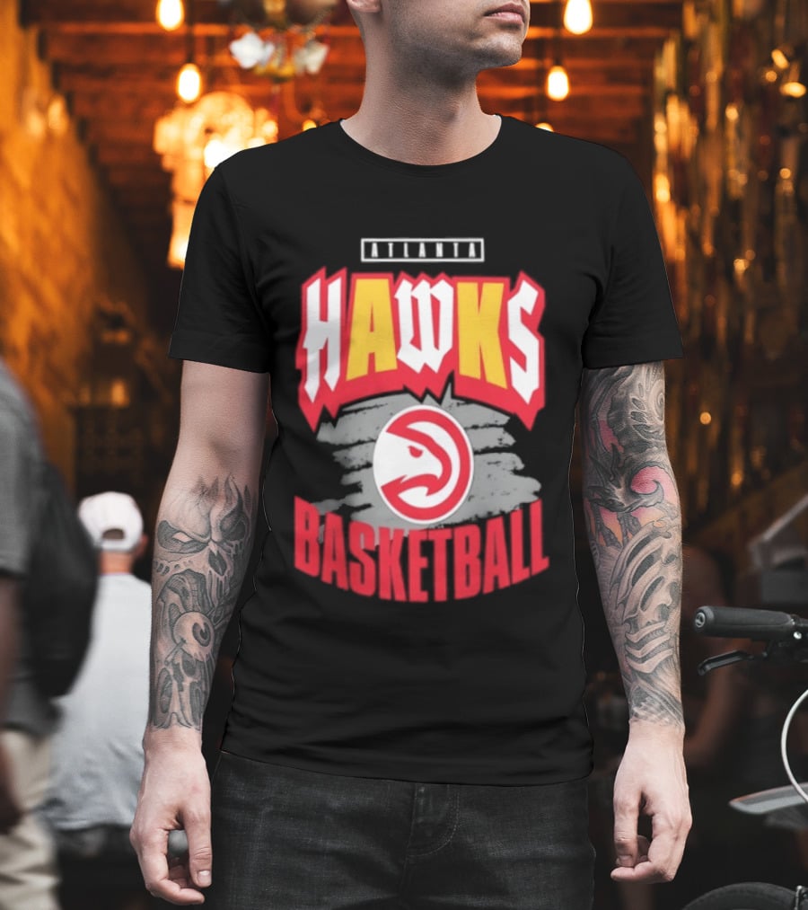 NBA 2026 Atlanta Hawks Basketball Game Night T-Shirt