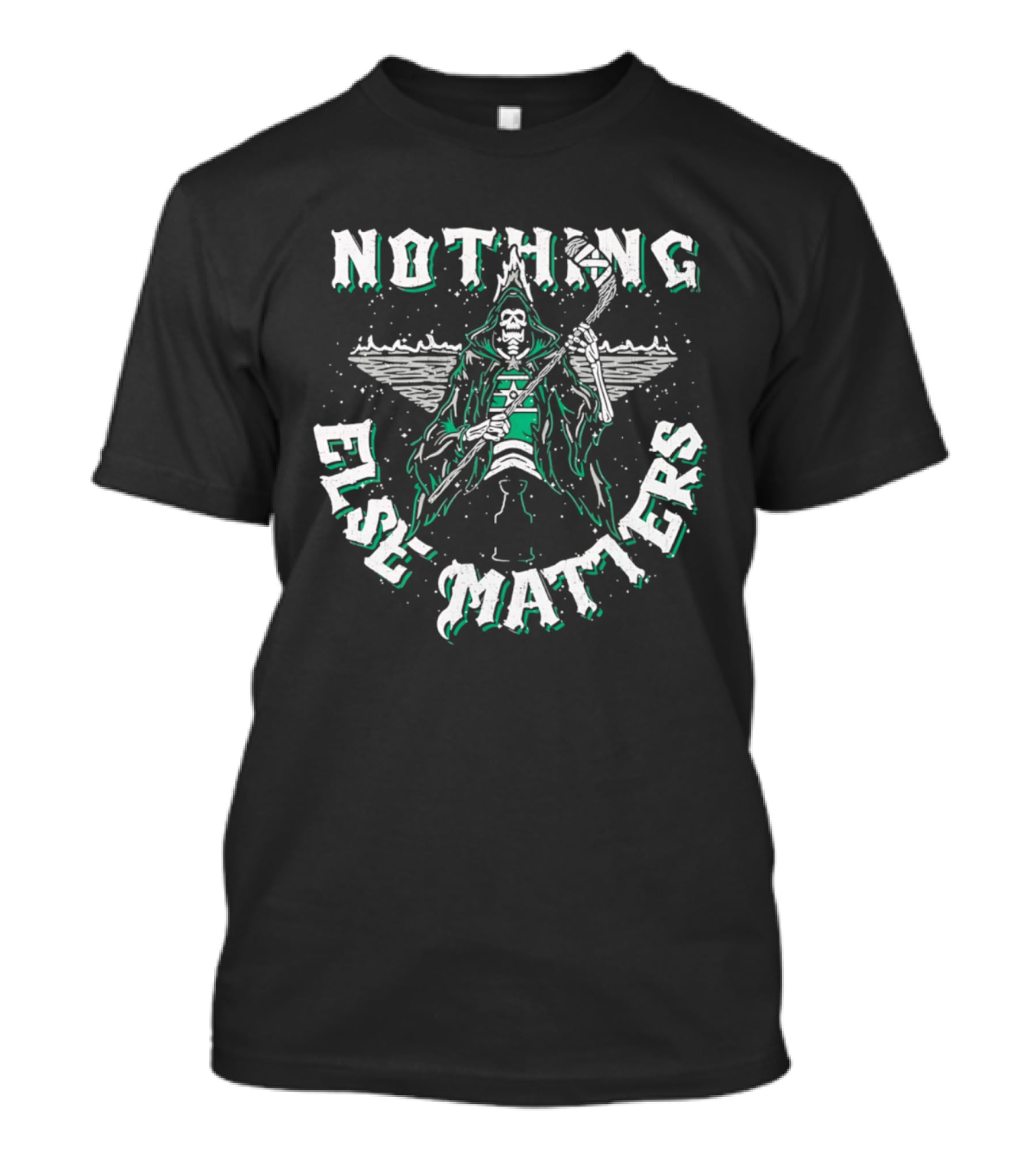 New York Jets Grim Reaper Nothing Else Matters T-Shirt