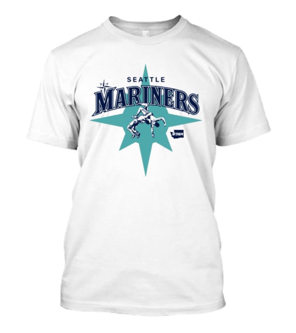 Seattle Mariners WA State Wrestling Association T-Shirt