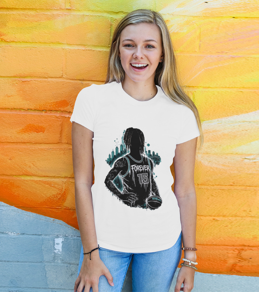 Brandon Clarke Forever 15 Memphis Grizzlies Basketball City Skyline Wilson T-Shirt