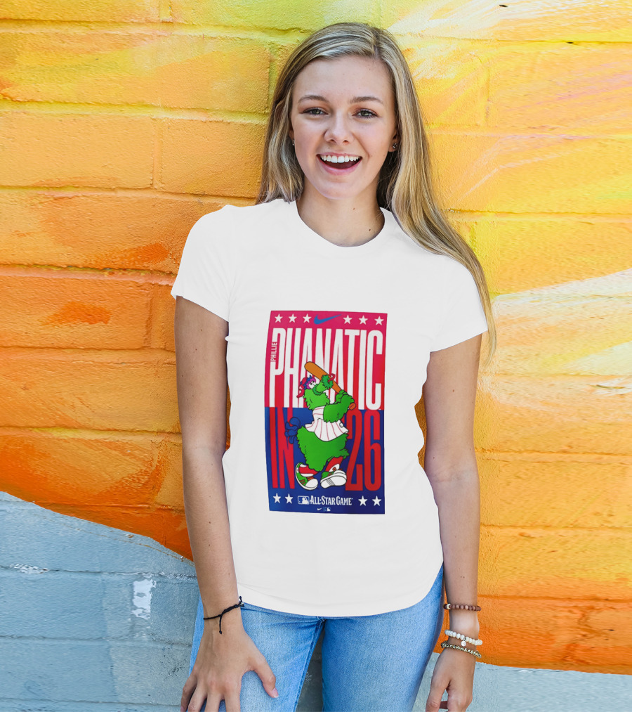 Phillie Phanatic MLB All Star Game 2026 Nike T-Shirt