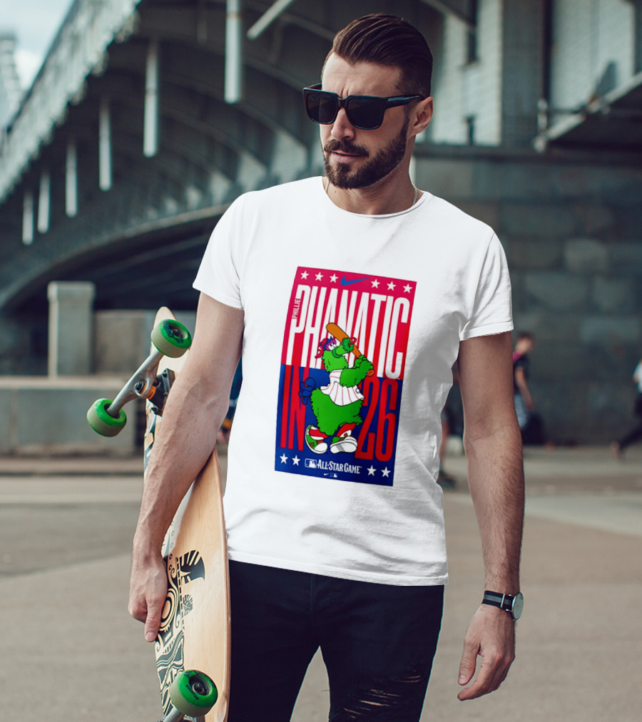 Phillie Phanatic MLB All Star Game 2026 Nike T-Shirt