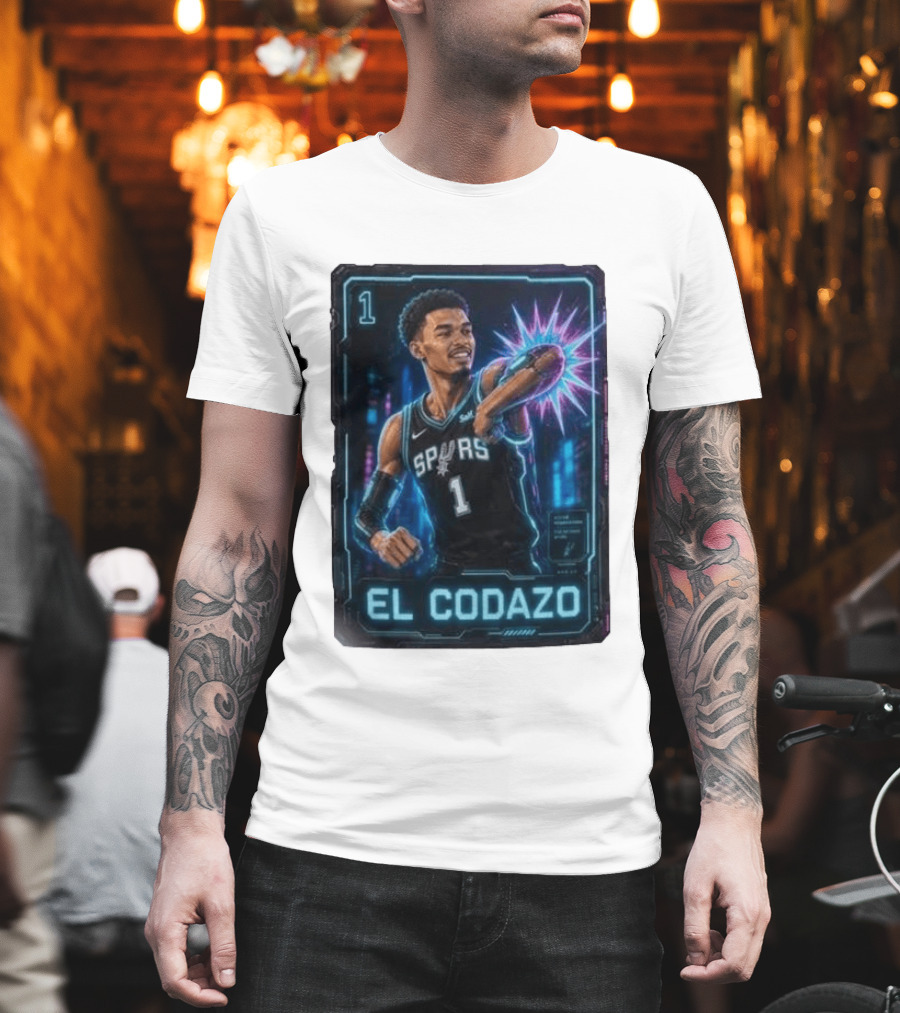 El Codazo Spurs Victor Wembanyama San Antonio 2026 T-Shirt