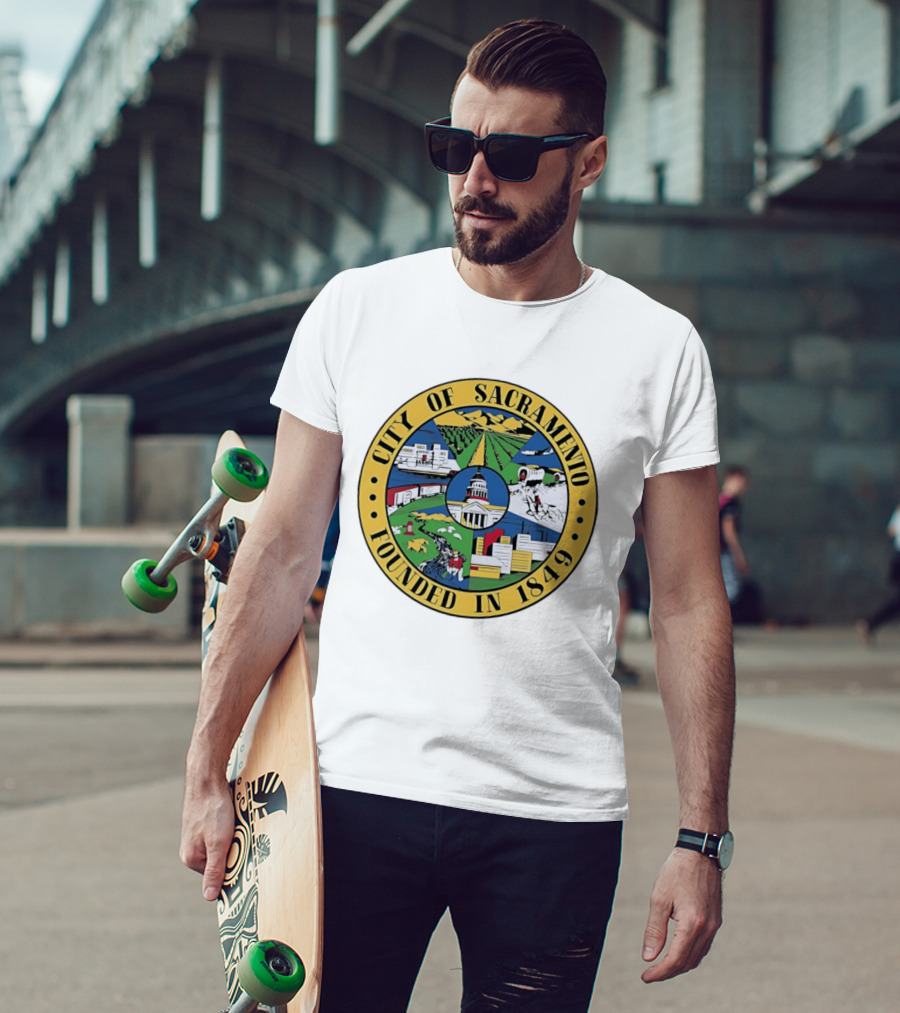City Of Sacramento Founded In 1849 California T-Shirt