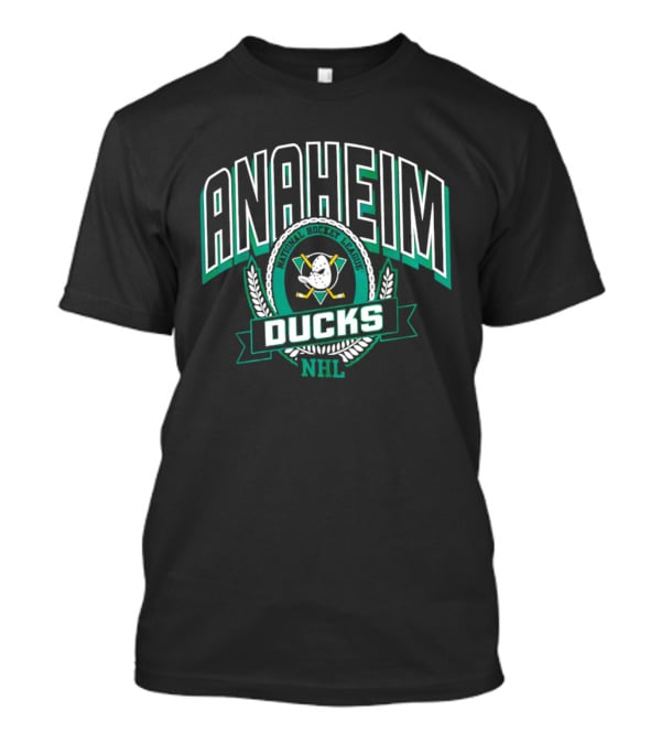 Anaheim Ducks National Hockey League Retro Emblem 2026 T-Shirt