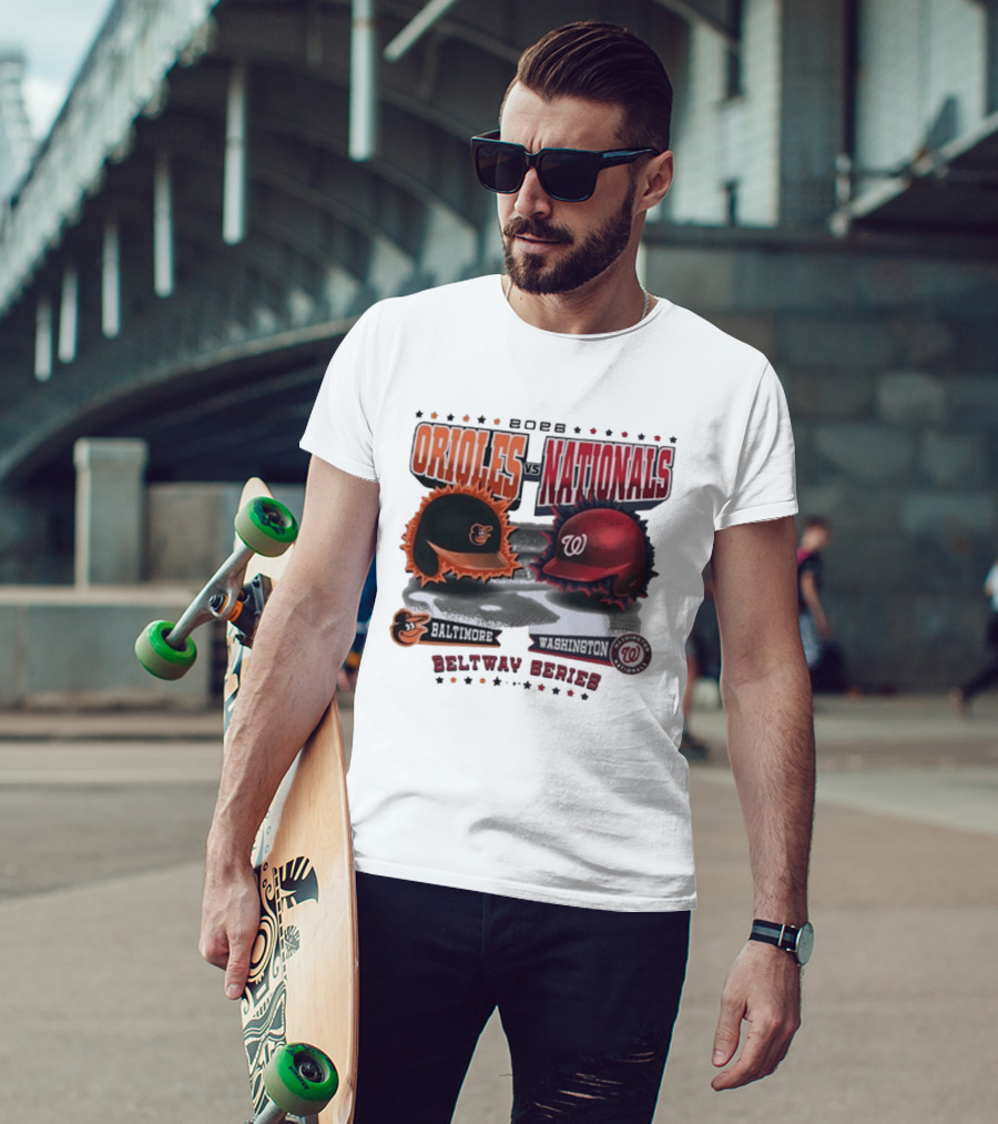 2026 Baltimore Orioles Vs Washington Nationals Beltway Series T-Shirt
