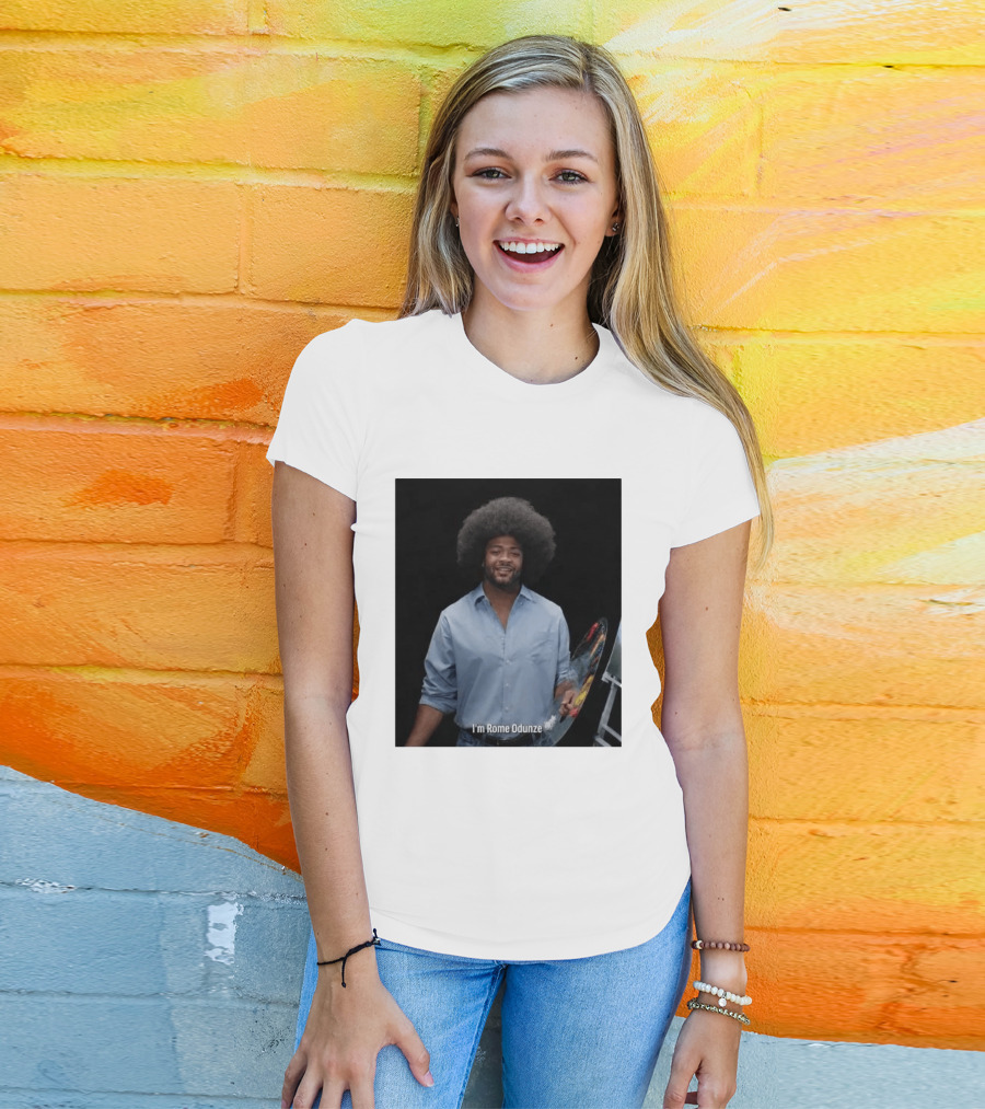I'm Rome Odunze With Bob Ross Style Transformation T-Shirt