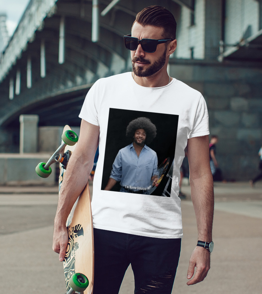 I'm Rome Odunze With Bob Ross Style Transformation T-Shirt