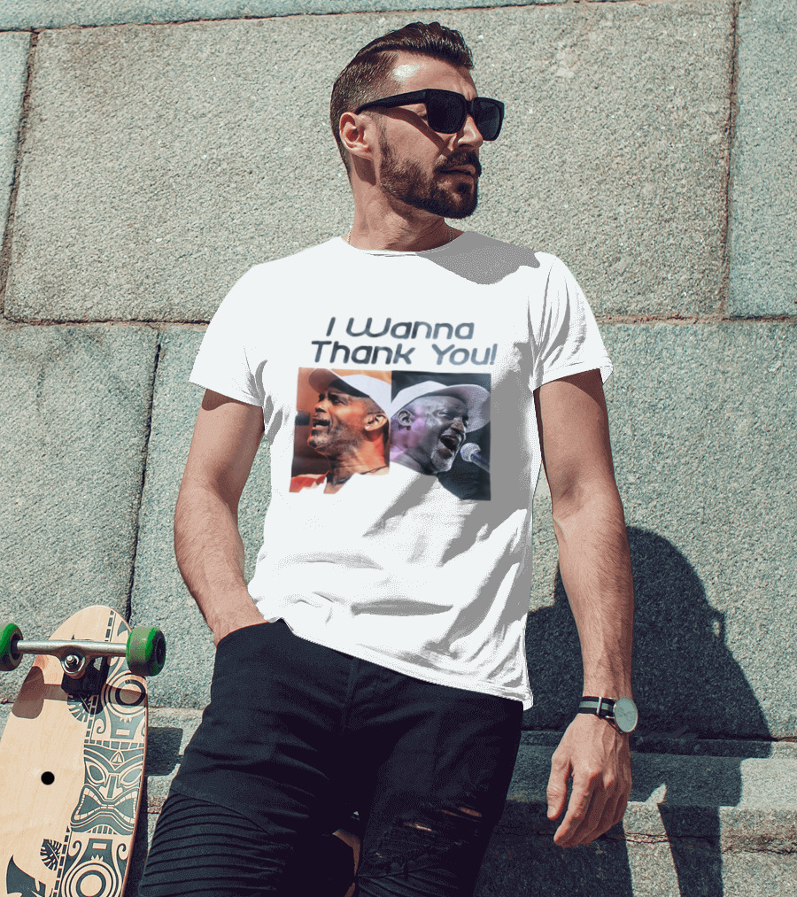 I Wanna Thank You Frankie Beverly Soul Music Legend Live Performance T-Shirt