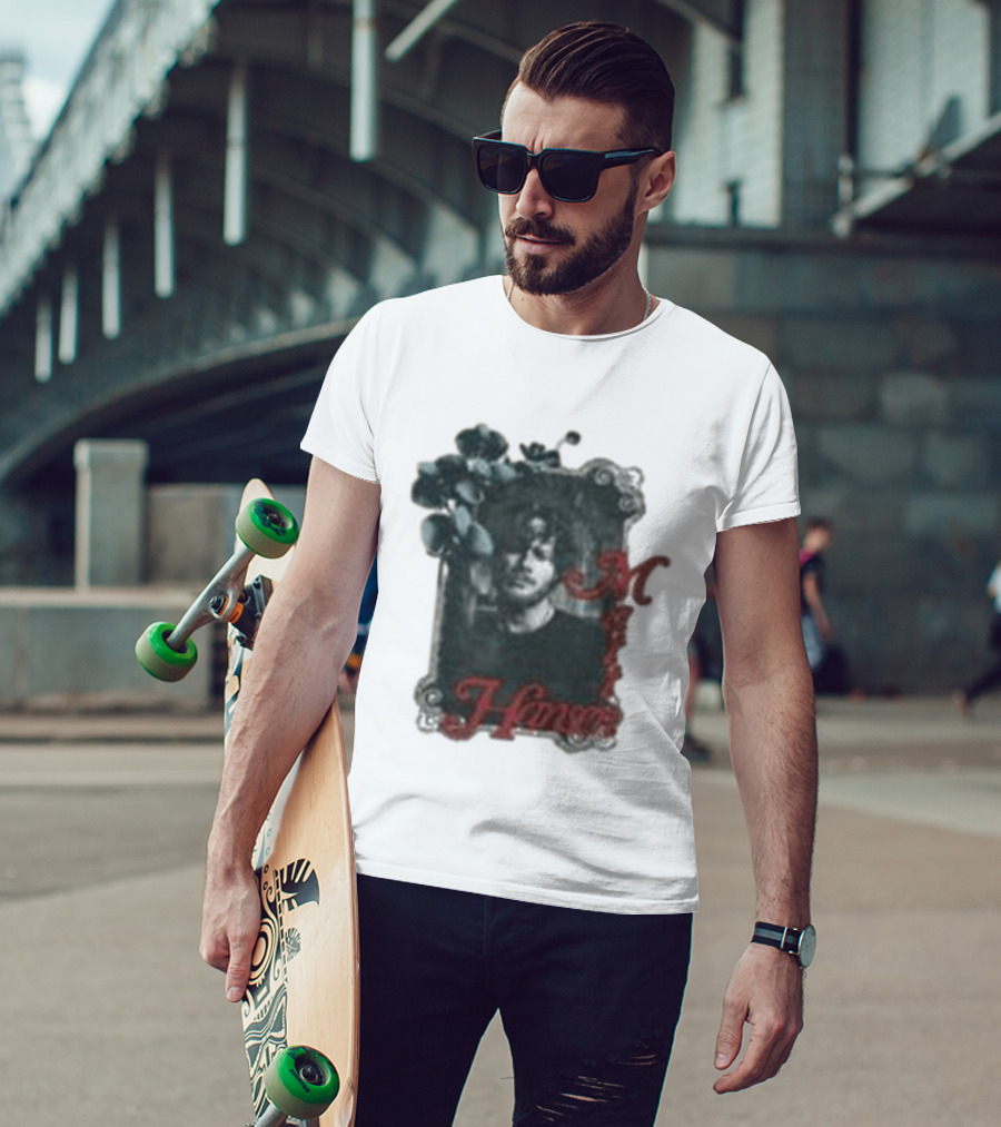 Matt Hansen Gothic Portrait Roses T-Shirt