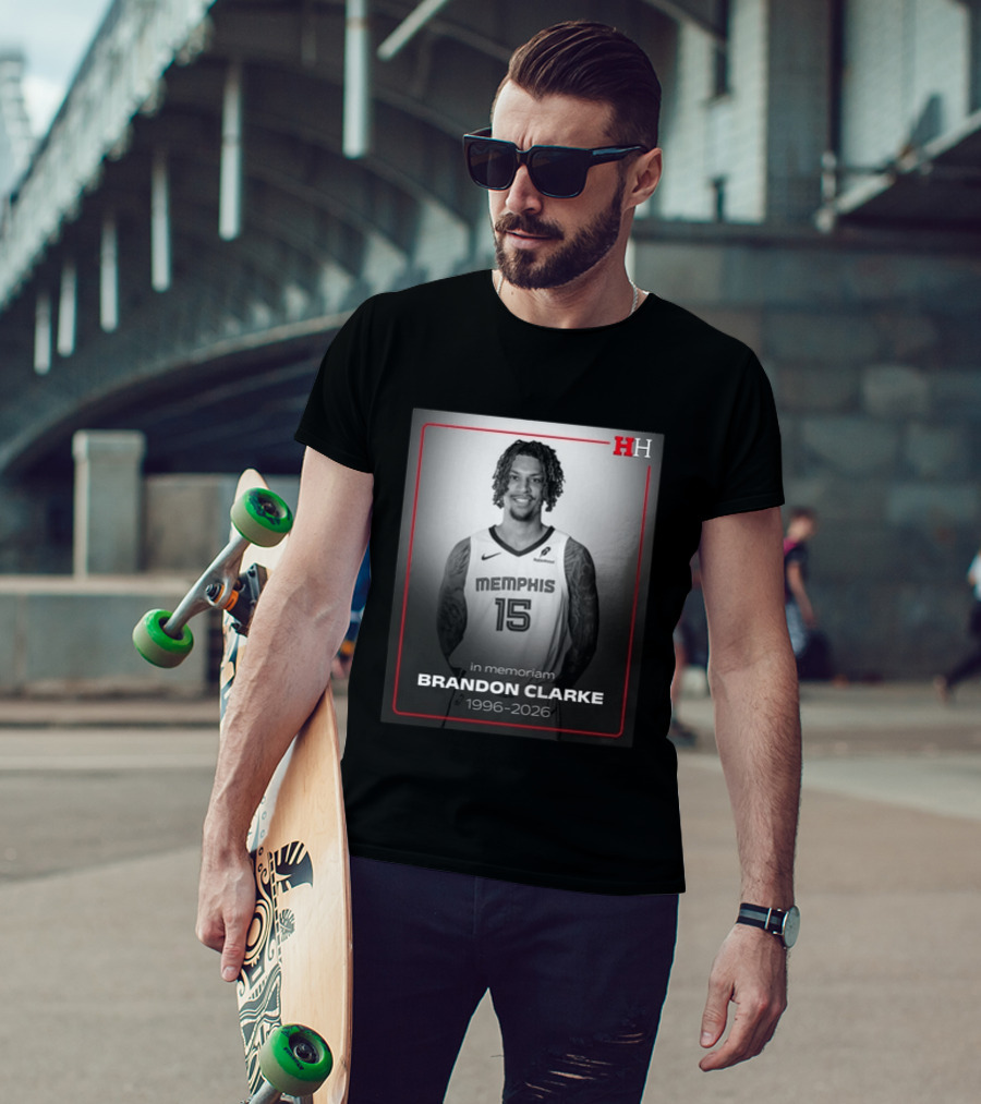 In Memoriam Brandon Clarke 1996 2026 Memphis 15 T-Shirt