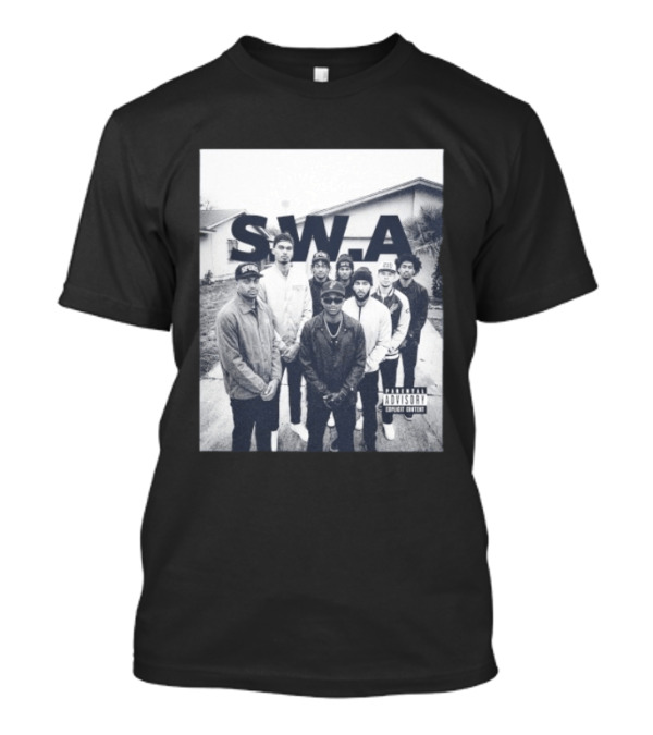 S.W.A San Antonio Spurs NBA Team Photo Iconic Streetwear T-Shirt