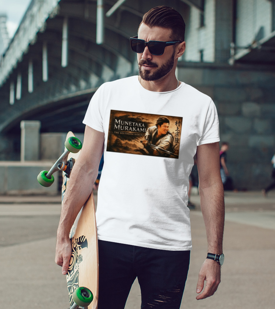 Munetaka Murakami The Southside Samurai Kanji T-Shirt