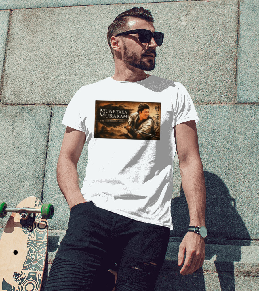 Munetaka Murakami The Southside Samurai Kanji T-Shirt
