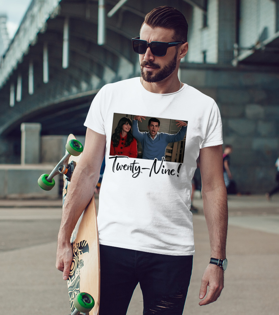 New Girl Jess And Schmidt Twenty Nine Scene T-Shirt