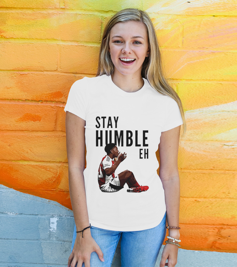 Myles Lewis Skelly Stay Humble Eh Arsenal Football Meme T-Shirt