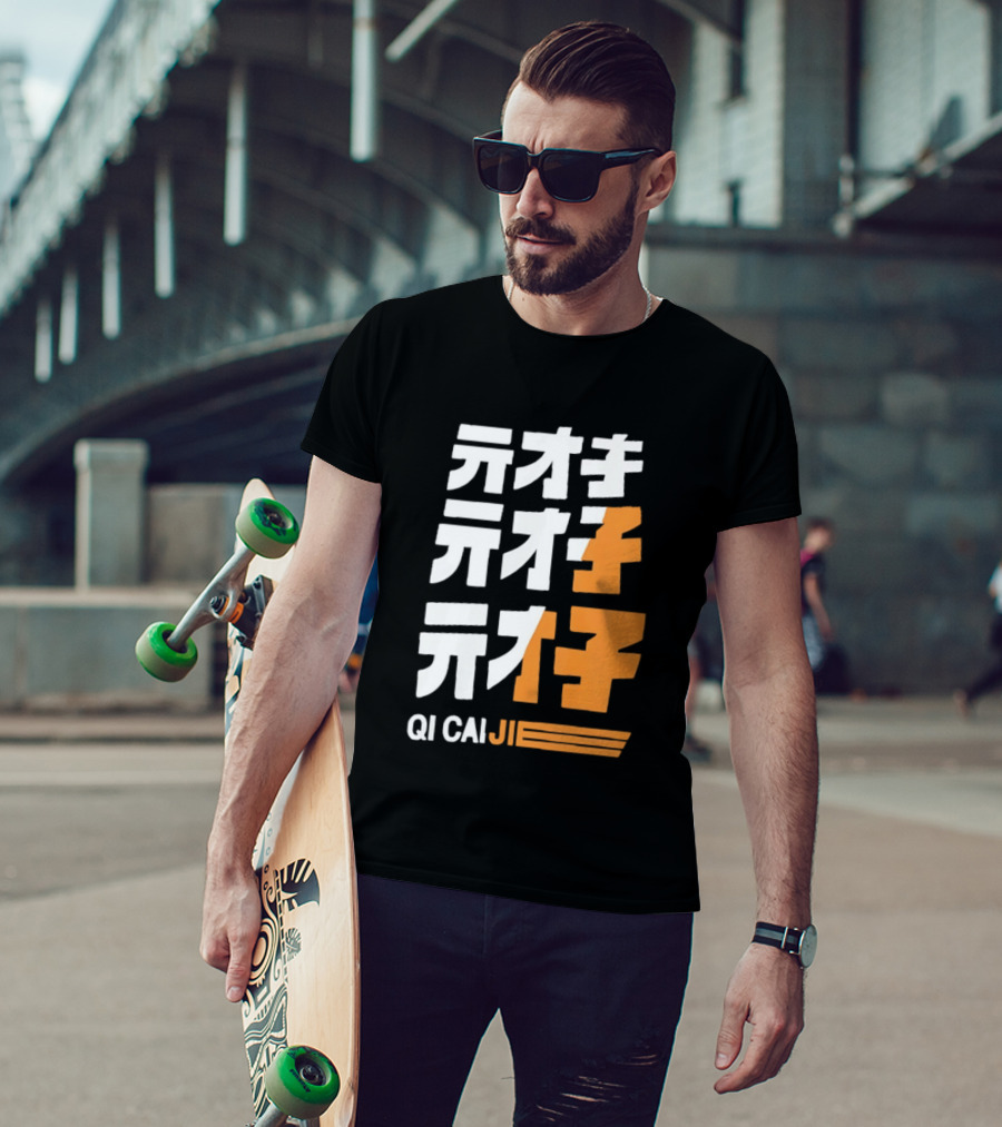 Zenless Zone Zero Qi CaiJi Kanji T-Shirt