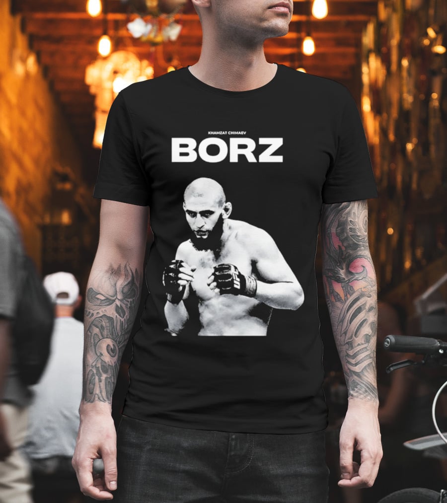 Khamzat Chimaev Borz Fighter Recognition T-Shirt