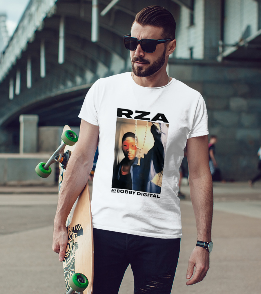 RZA Bobby Digital Mask And Chain T-Shirt