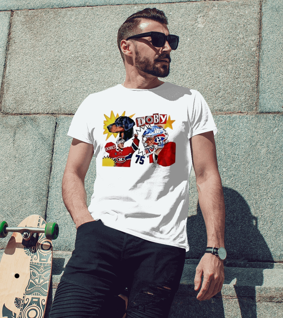 Jakub Dobes Doby Montreal Canadiens 75 T-Shirt