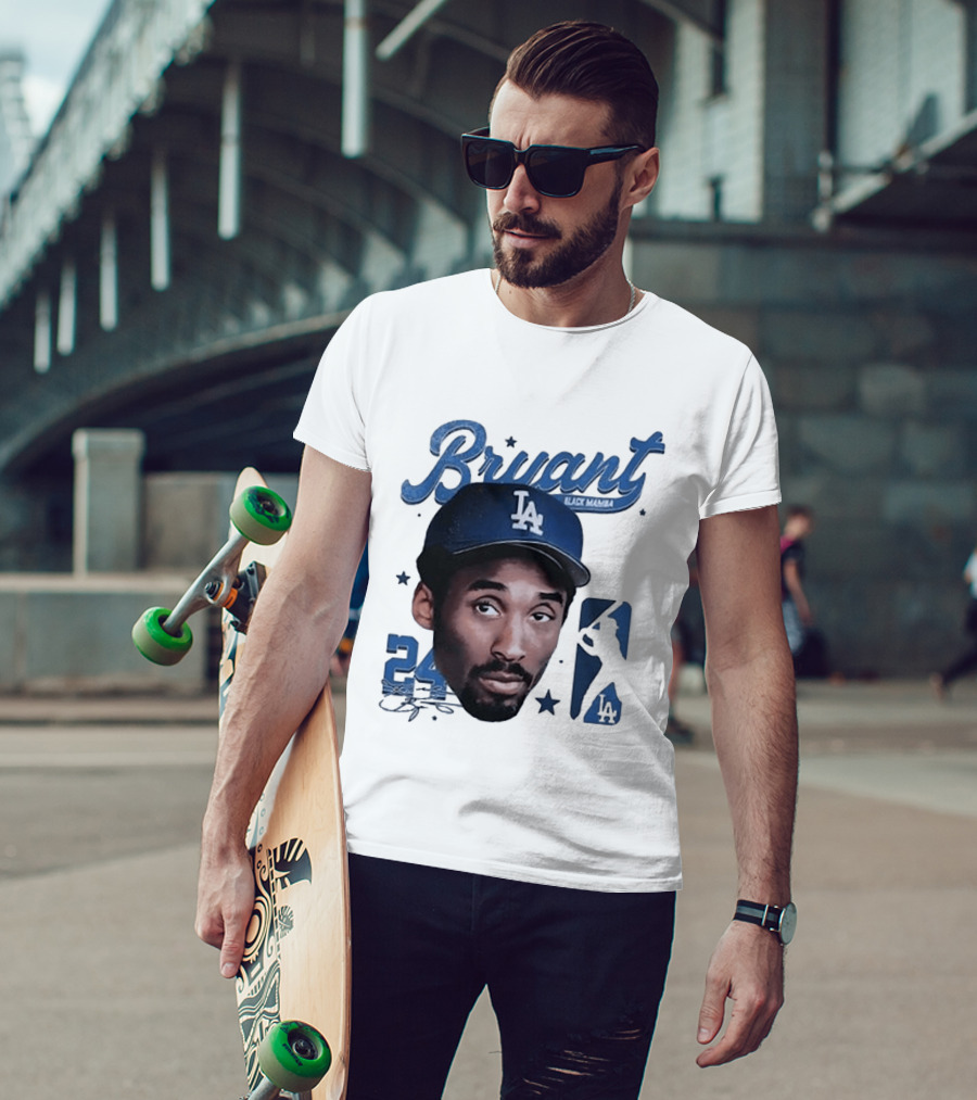 Bryant 24 Black Mamba Los Angeles Dodgers LA 8 T-Shirt