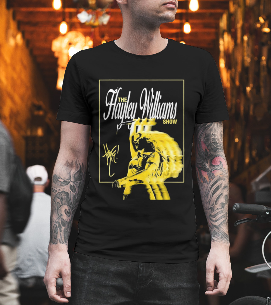 Hayley Williams Golden Starburst Bachelorette Party T-Shirt