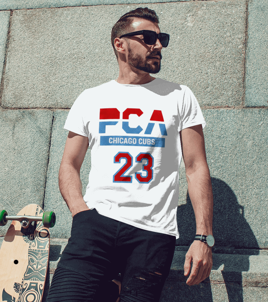 PCA Chicago Cubs 23 Basketball Jersey 2026 Giveaway T-Shirt