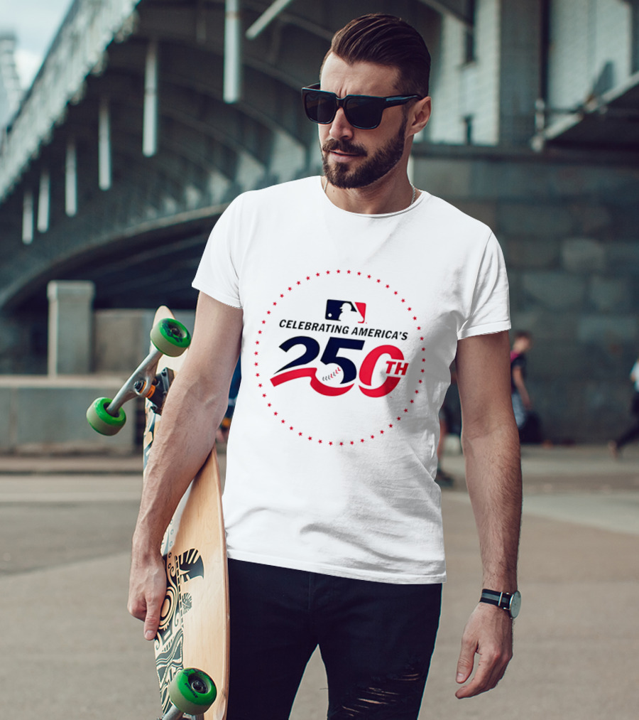 Philadelphia Phillies 250th Anniversary America Celebration MLB T-Shirt