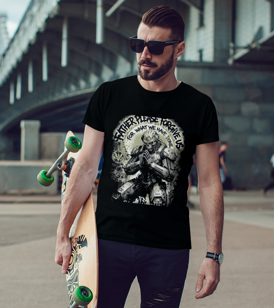 5 Finger Death Punch Father Please Forgive Us For What We Have Done Eye Of The Storm 2026 May 15 2026 T-Shirt