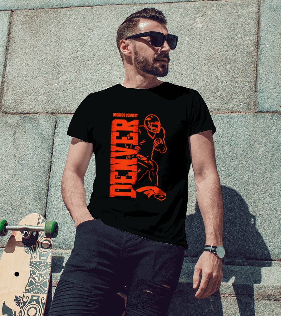 Broncos Country Denver Broncos Football Team Spirit T-Shirt