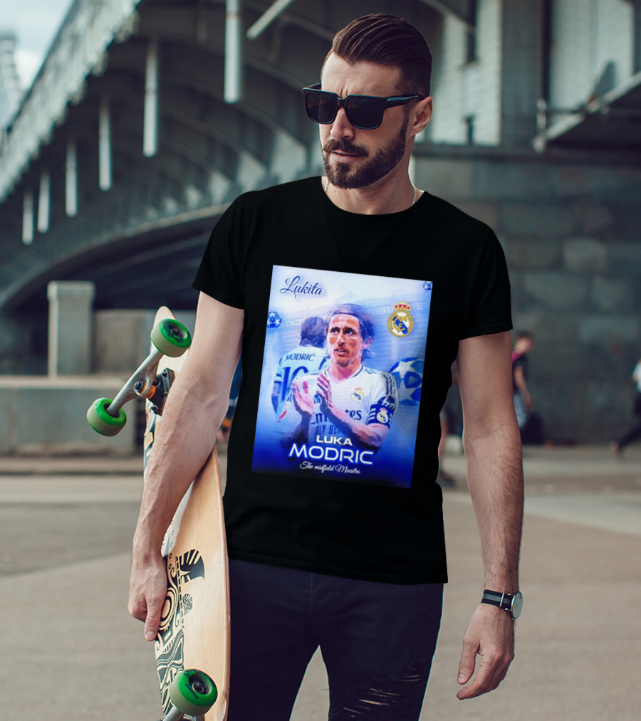 Real Madrid Luka Modric Midfield Maestro Lukita T-Shirt