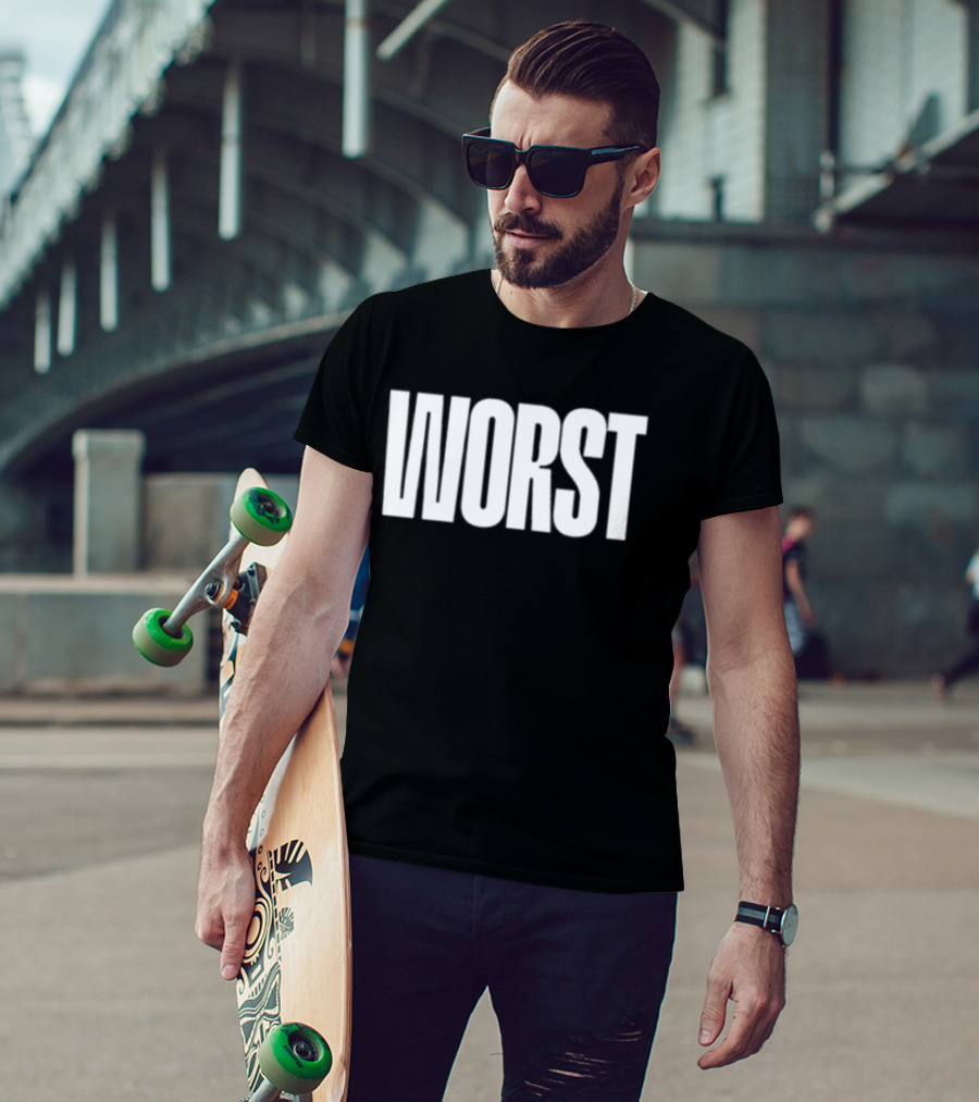 Mercha Worst Wht T-Shirt