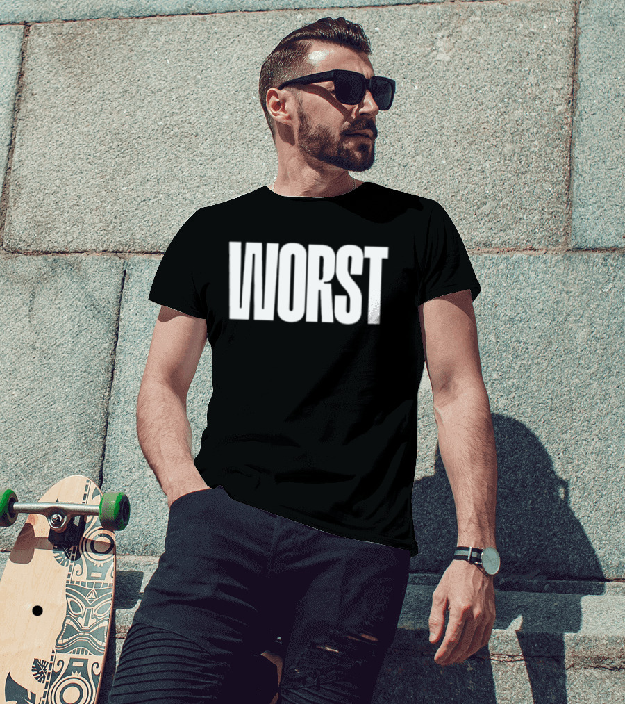 Mercha Worst Wht T-Shirt