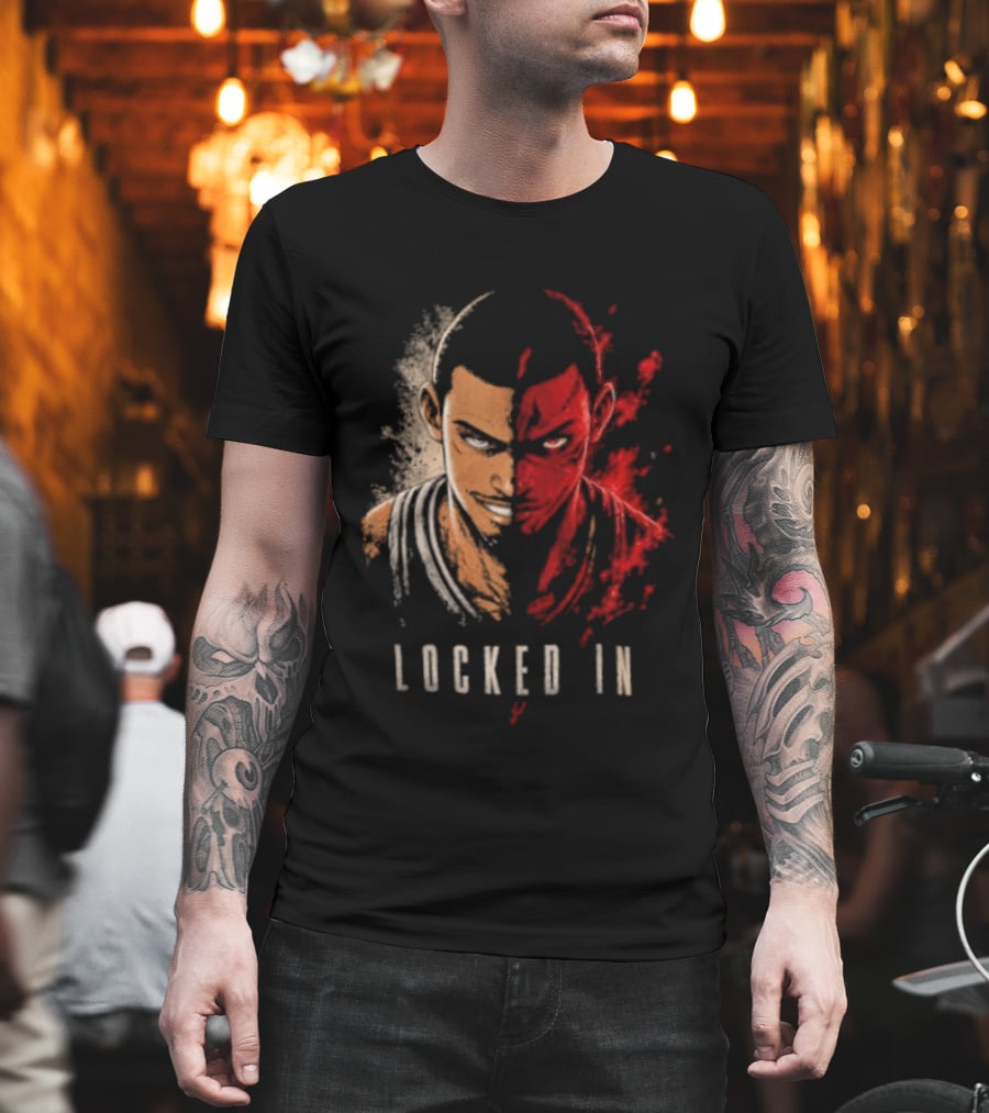 Jujutsu Kaisen San Antonio Spurs Victor Wembanyama Locked T-Shirt