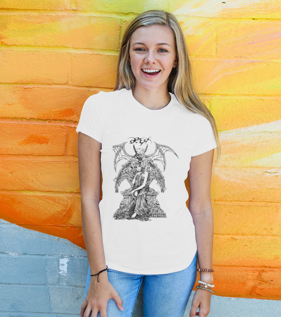 8Thwndr Gargoyle Winged Creature T-Shirt