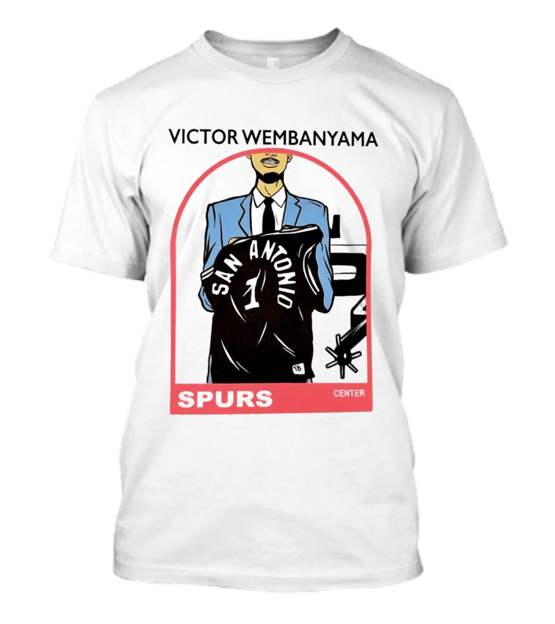 Victor Wembanyama San Antonio Spurs Number 1 T-Shirt