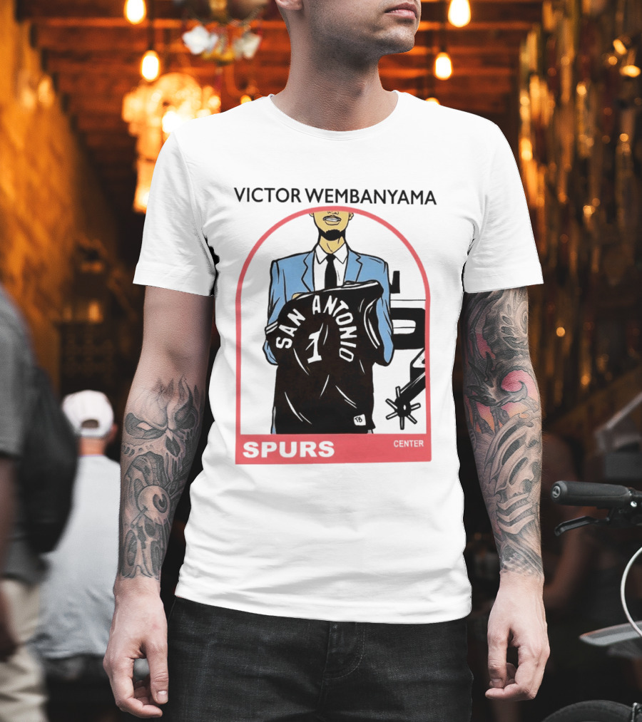 Victor Wembanyama San Antonio Spurs Number 1 T-Shirt