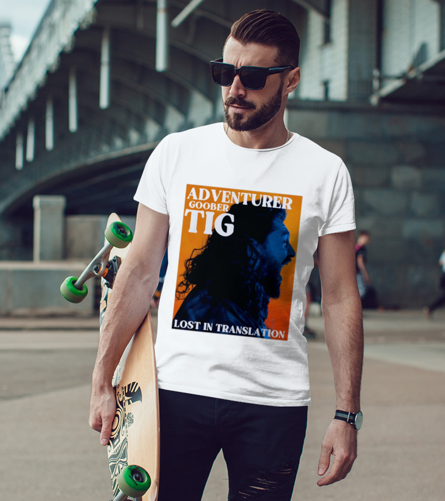 Adventurer Goober Tig Lost In Translation Vibrant Profile T-Shirt