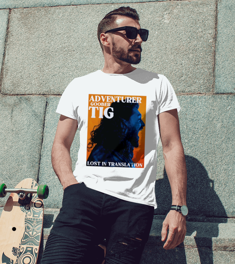 Adventurer Goober Tig Lost In Translation Vibrant Profile T-Shirt