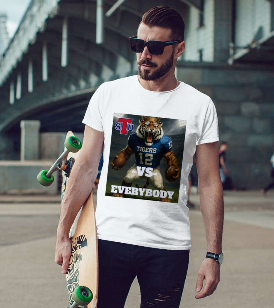 Tennessee State Tigers Football Vs Everybody Fierce Mascot Sports Rivalry T-Shirt