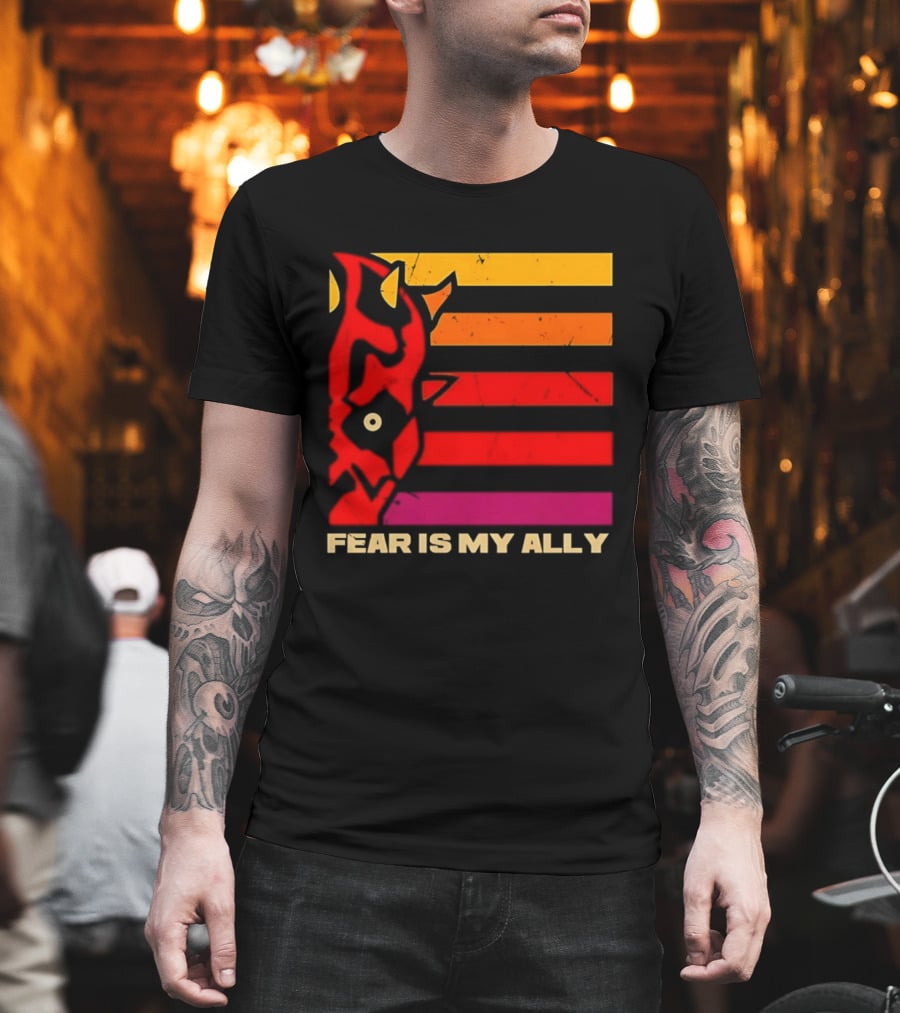 Darth Maul Fear Is My Ally Star Wars T-Shirt