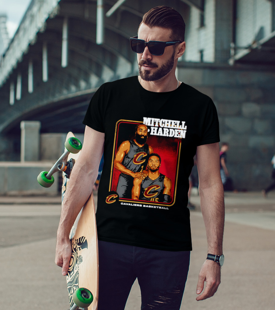 Mitchell Harden Cleveland Cavaliers Step Brothers 2026 T-Shirt