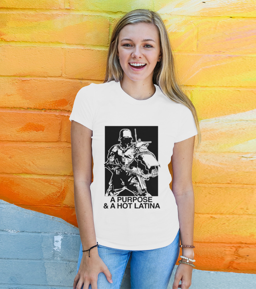 Kerberos Panzer Cops A Purpose And A Hot Latina T-Shirt