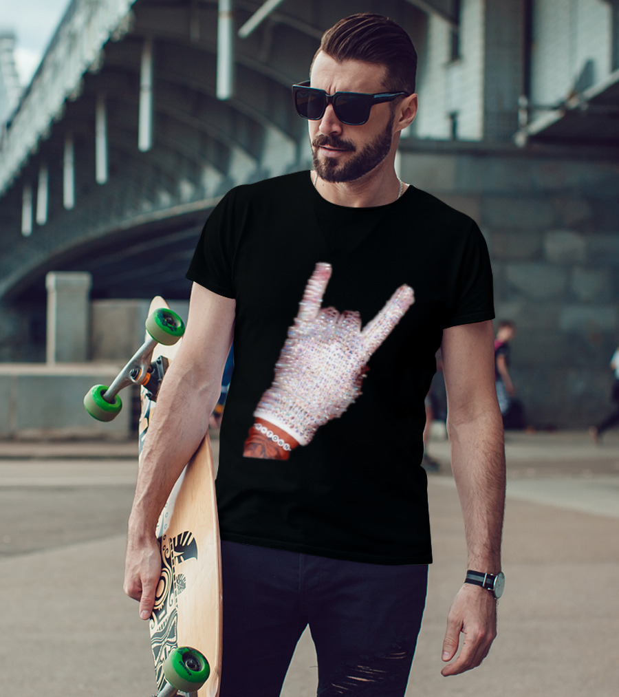 Houston Texans Drake Iceman New Album H Town Glove T-Shirt