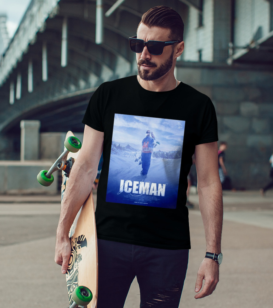 ICEMAN By Drake Featuring Saint Justin OVO Collaboration 2025 Winter Snowy Landscape T-Shirt