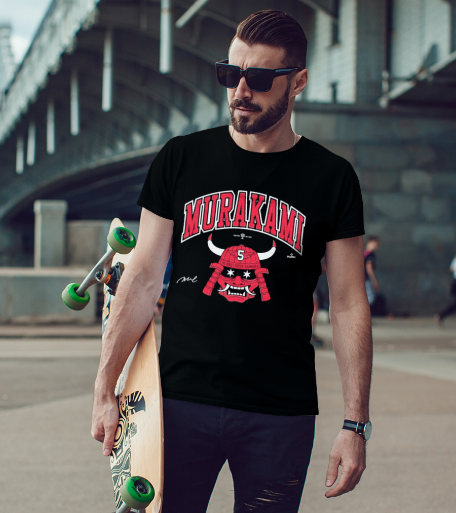 Murakami 5 Samurai Helmet Stars T-Shirt