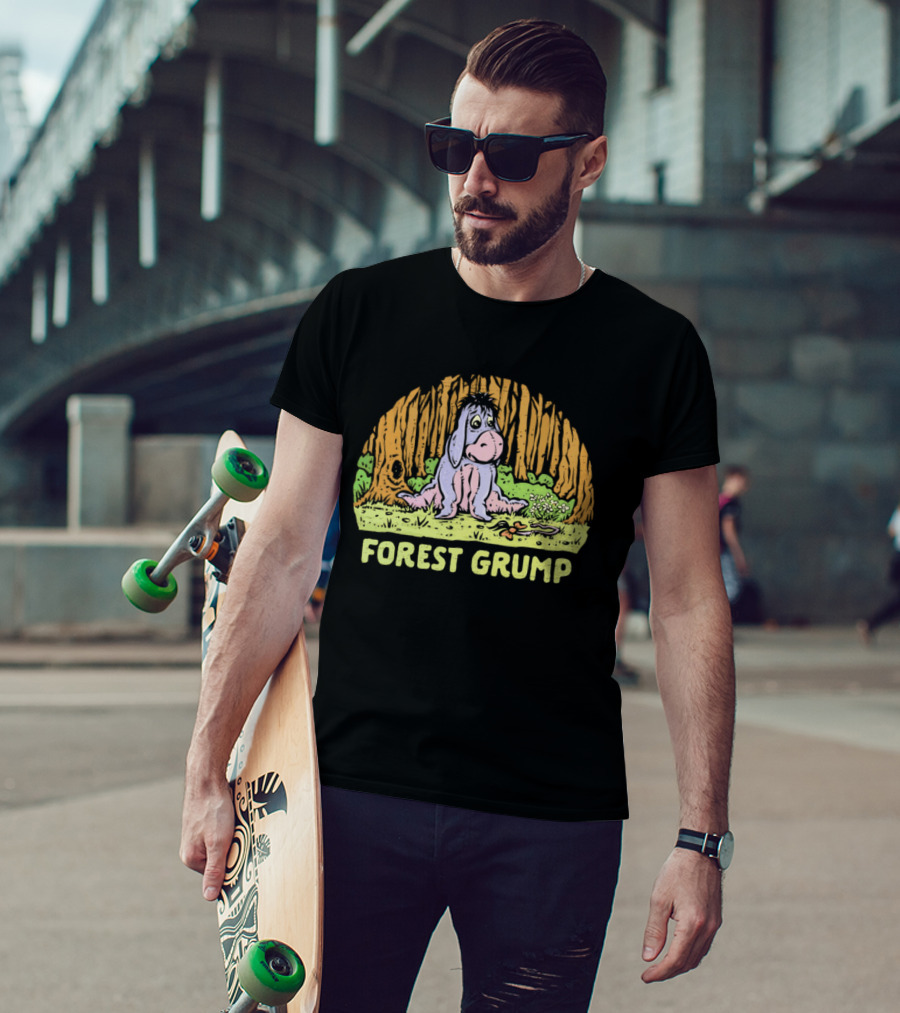 Eeyore Forest Grump Winnie The Pooh Inspired Mashup T-Shirt